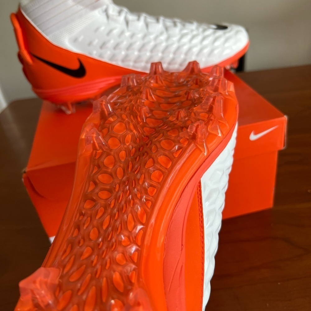 Nike Savage Pro 2 P BV3969-108 White orange new with box Men’s Size 14.5 - Picture 7 of 7